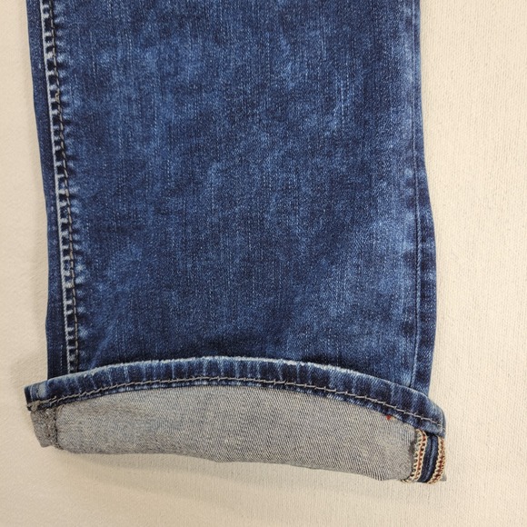 Silver Jeans Womens 33x33 Suki Bootcut Selvedge Low Rise Dark Wash Denim - Picture 6 of 15